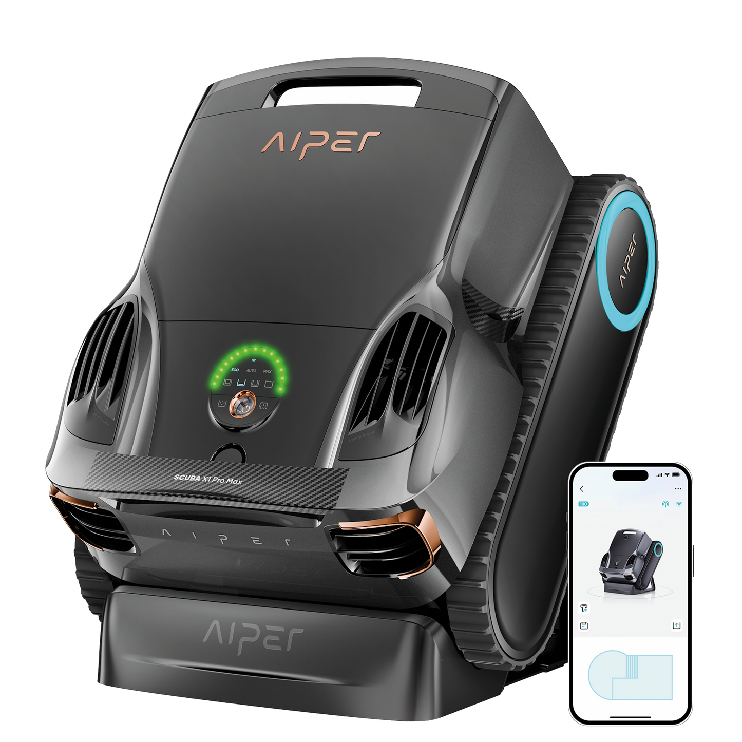 Bild vom Poolroboter Aiper Scuba X1 Pro Max