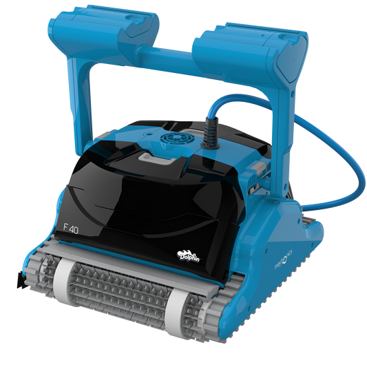 Dolphin F40 Poolroboter, Poolsauger mit PVC Bürsten und Canebo Ringen von Maytronics