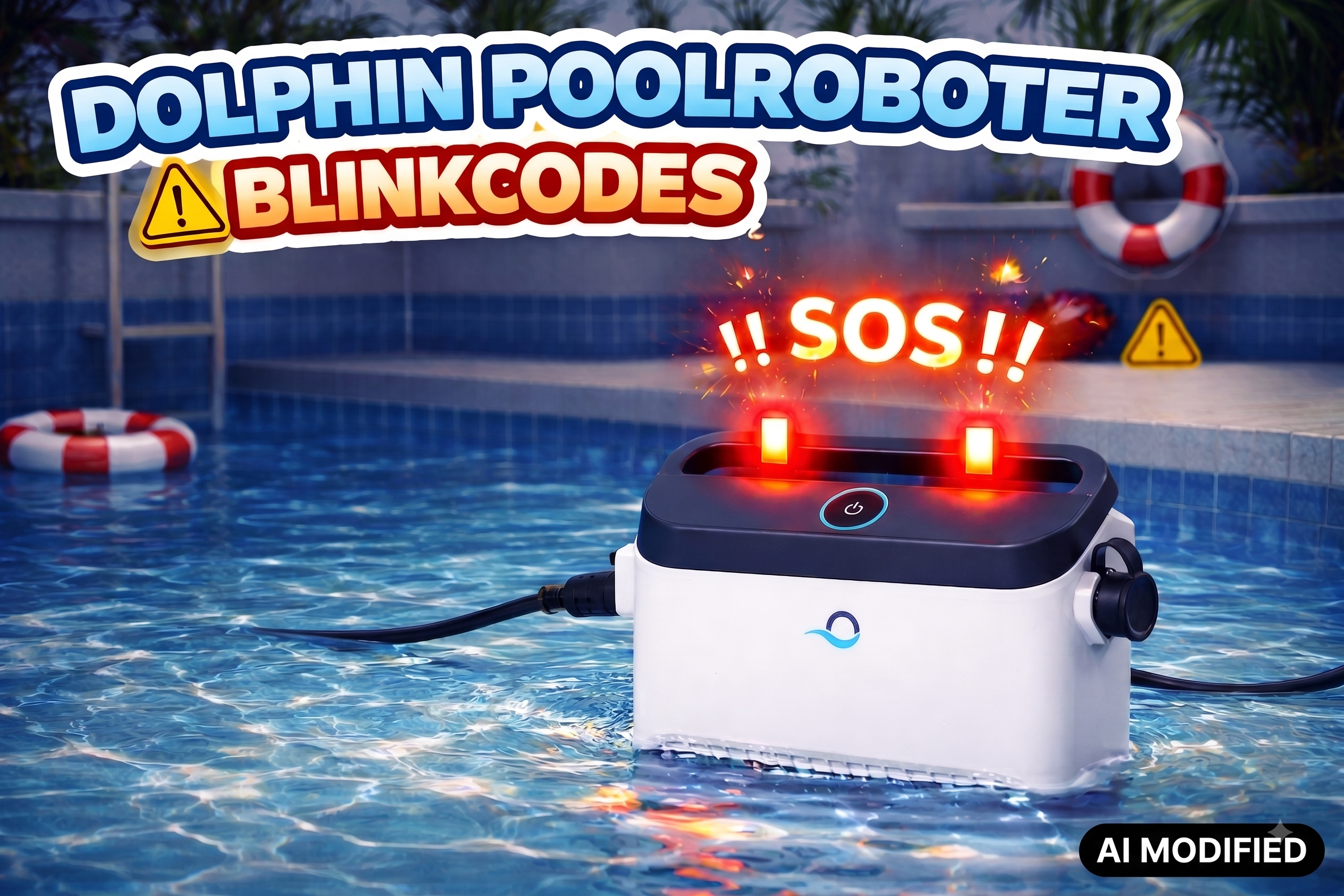 Titelbild vom Blog Dolphin Blinkcodes, AI Modified