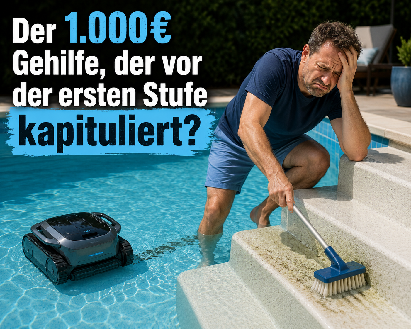 Blog Bild Treppen Reinigung Poolroboter