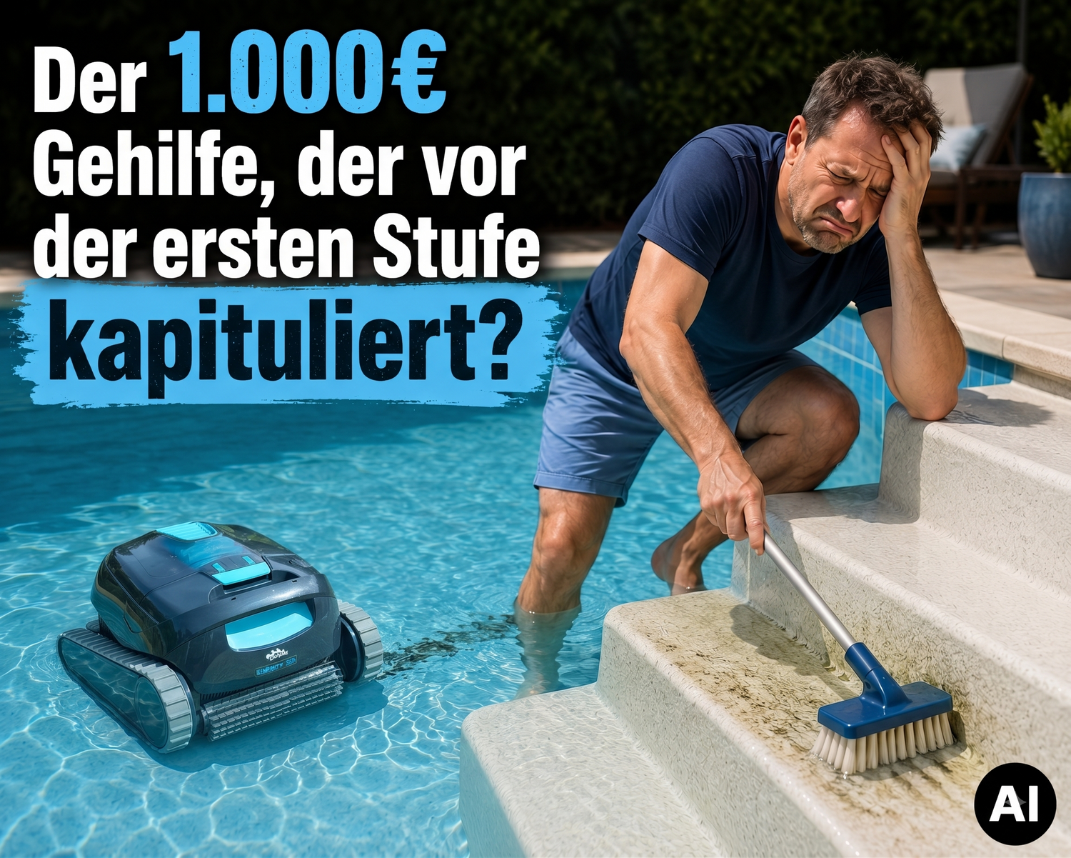 Blog Bild zu Treppenstufen, AI Generated Tag