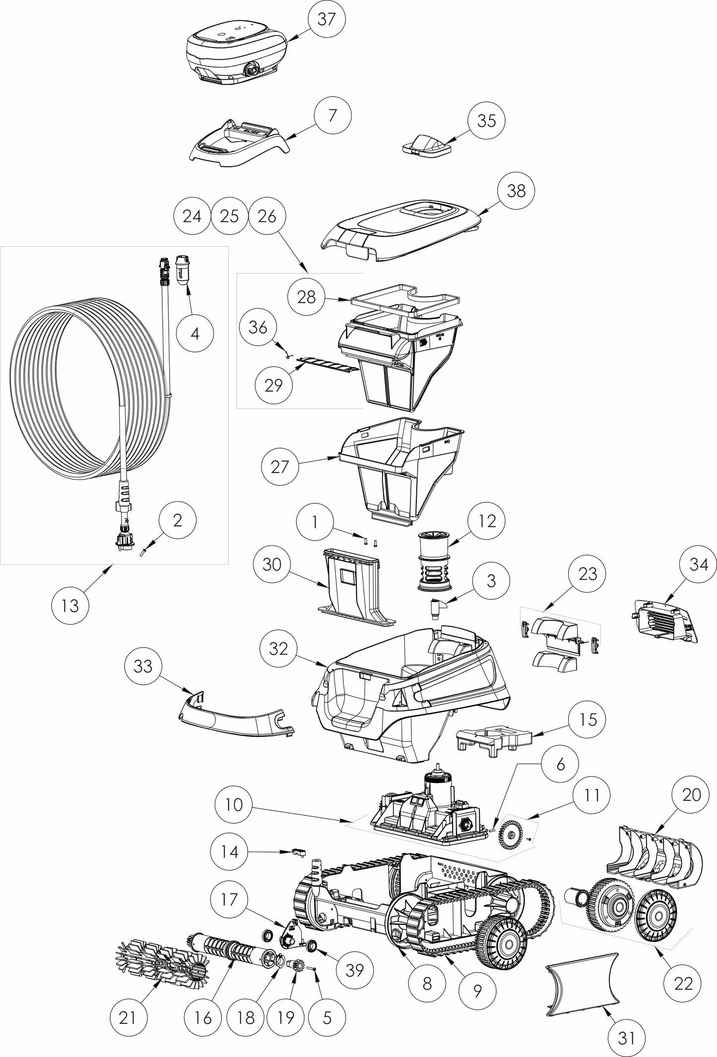 Steuerbox Typ 6 für Zodiac CNX 10