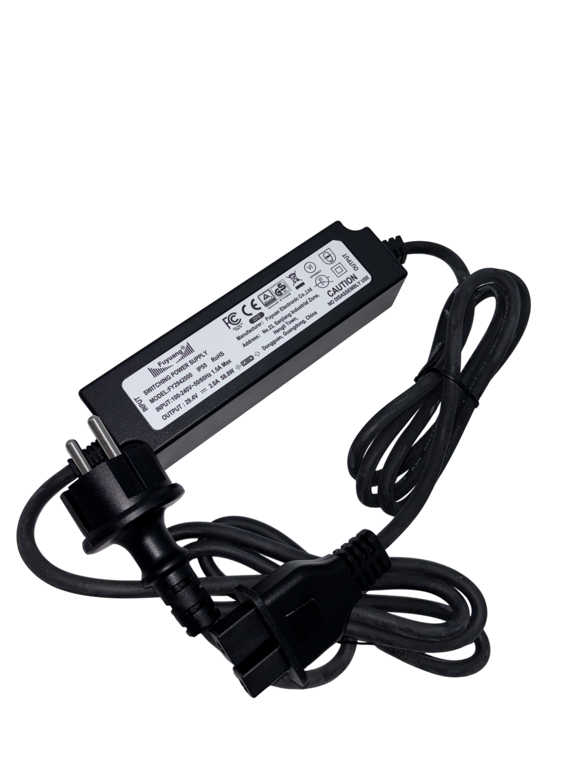 Zubehör und Ersatzteil Ladekabel Set für InverX Poolsauger von Fairland _ 1204021500012