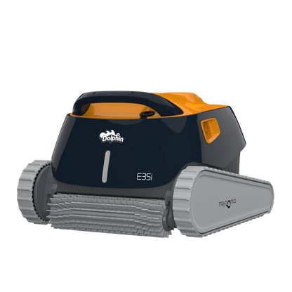Bild vom Poolroboter Dolphin E35i, mit Schwimmkabel, App und Wandreinigung