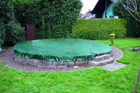 Bild einer PEB Abdeckplane fuer Rundpools, Schutzhülle Schwimmpool