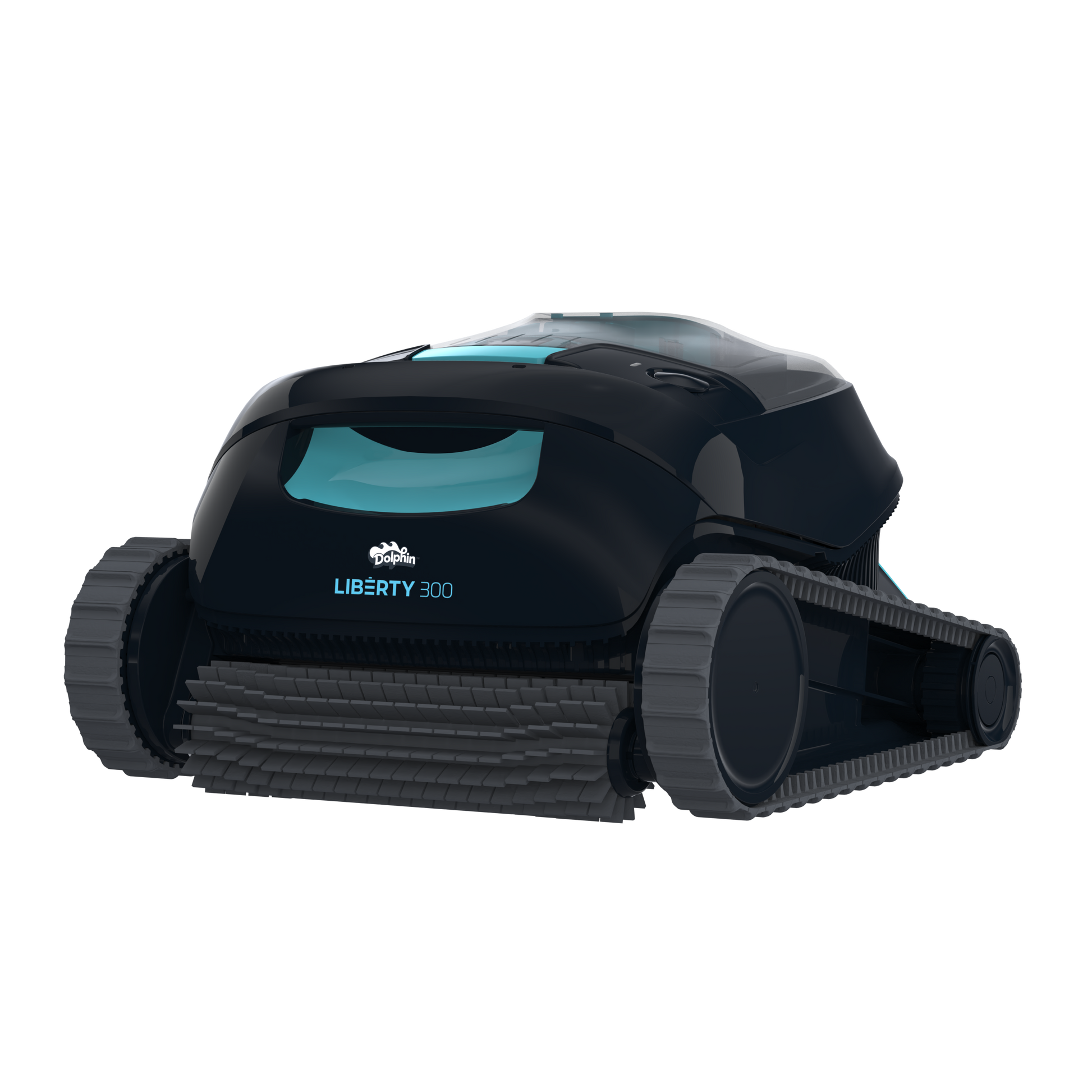 Bild vom Akku-Poolroboter Dolphin Liberty 300, mit App-Steuerung und PVC Walzen