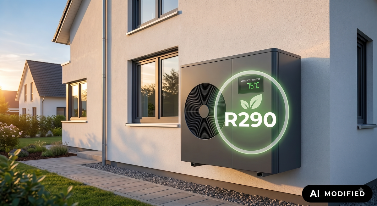 Bild zu R290 Gase, AI Modified
