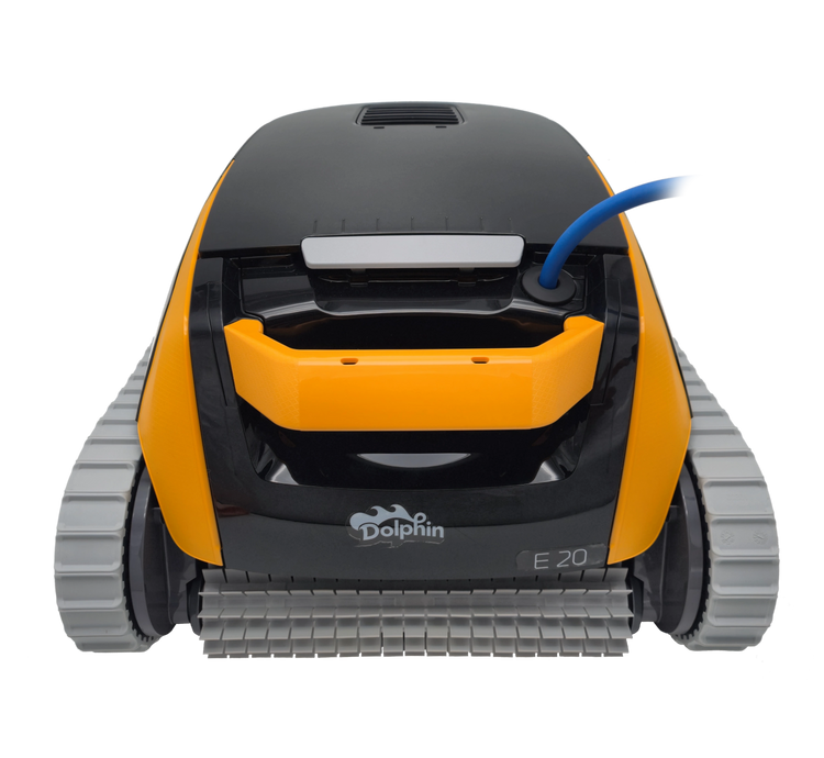 Bild vom Maytronics Dolphin E20 von vorne, Poolsauger mit Kabel