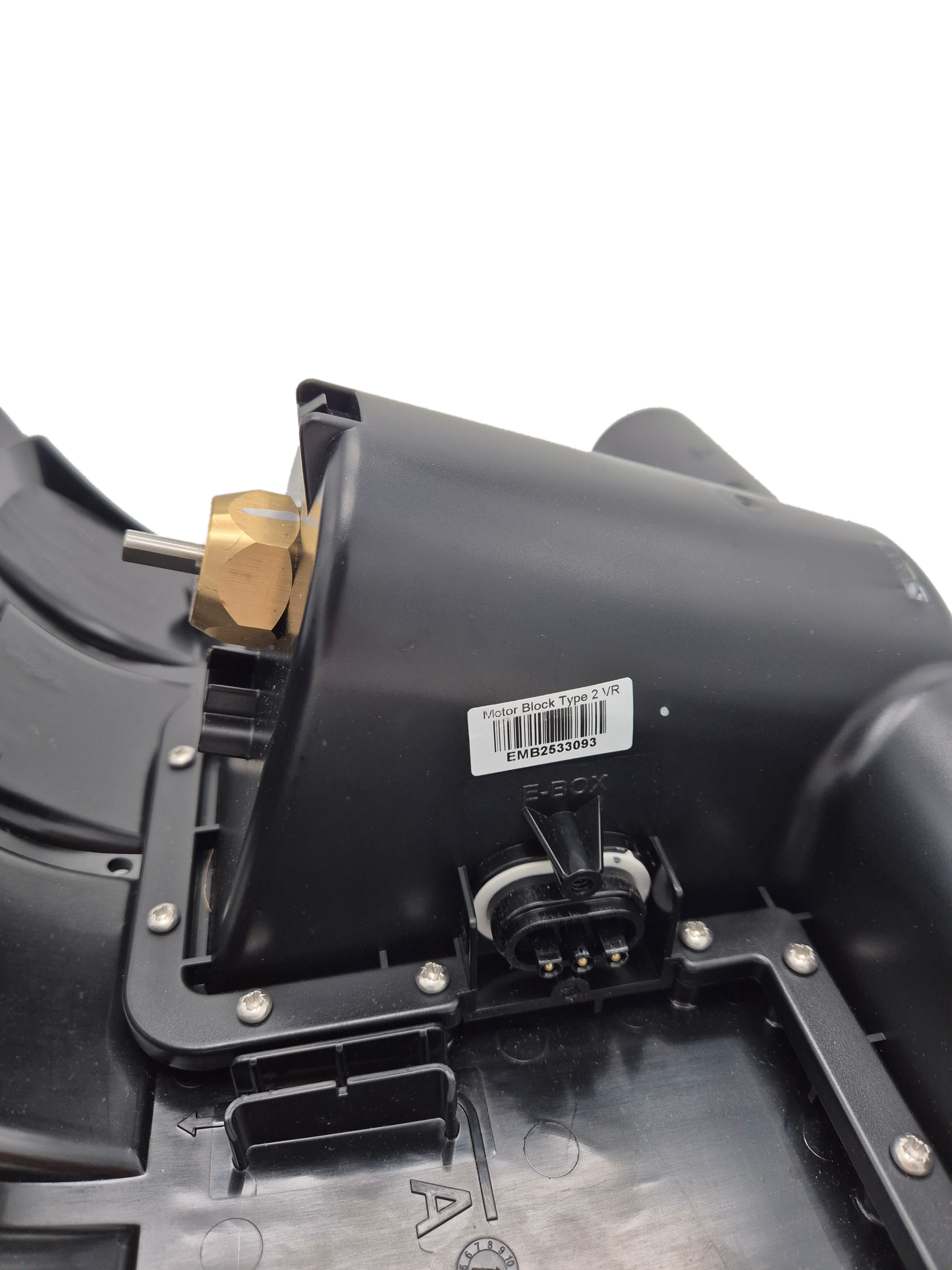 Motorblock Typ 2 Barcode